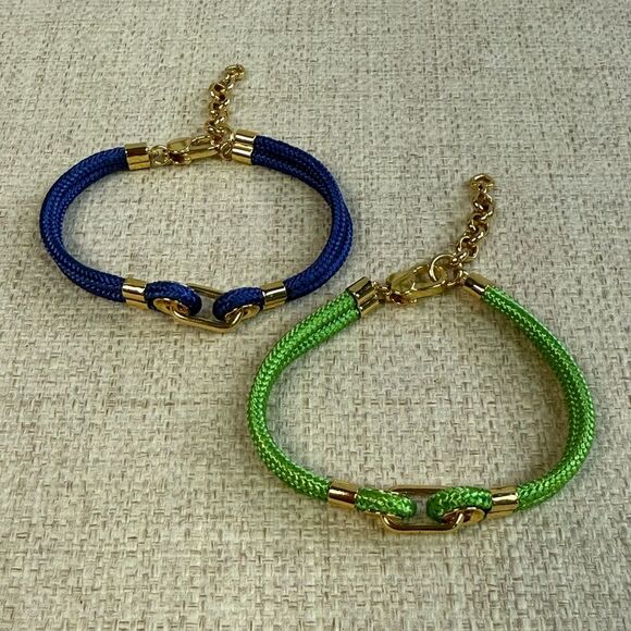 New Kate Spade “Know The Ropes” Cord Bracelets - Picture 3 of 6
